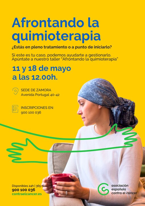 Taller Afrontando la quimioterapia Zamora