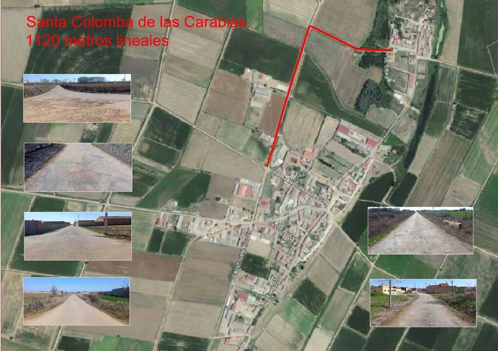 plano obra Santa Colomba de las Carabias