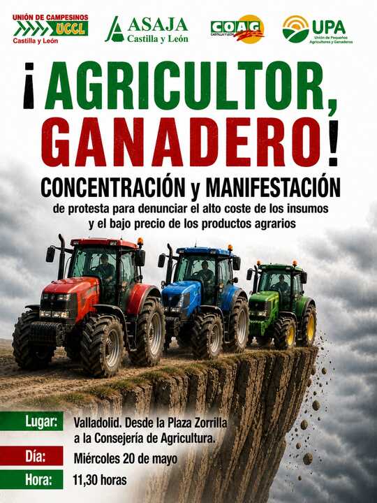 Cartel de las movilizaciones