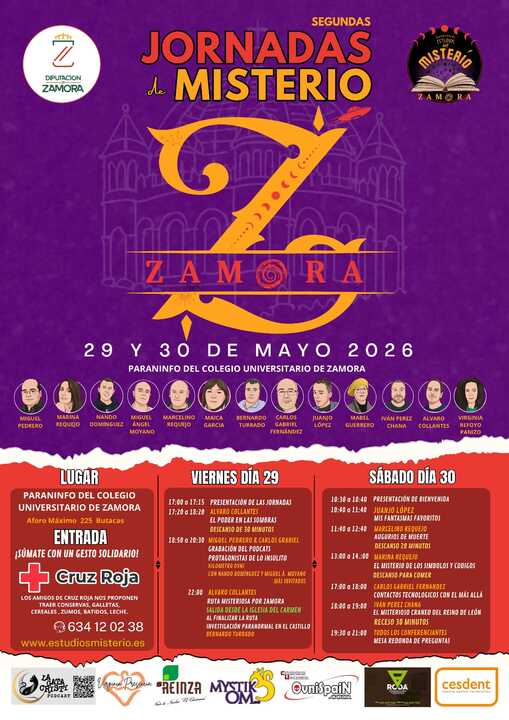 Segundas Jornadas de Misterio en Zamora