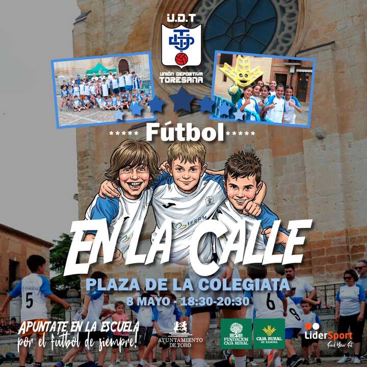Cartel nueva edición de Fútbol en la Calle