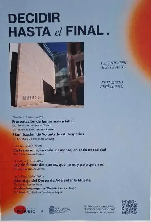 Cartel de las conferencias