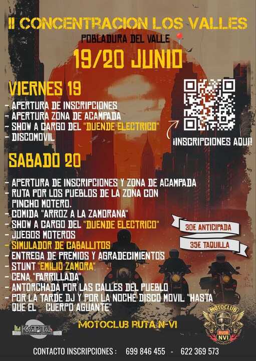 II Concentración motera Los Valles