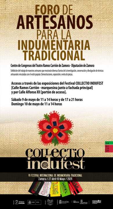 cartel Foro de Artesanos Collectio Indufest