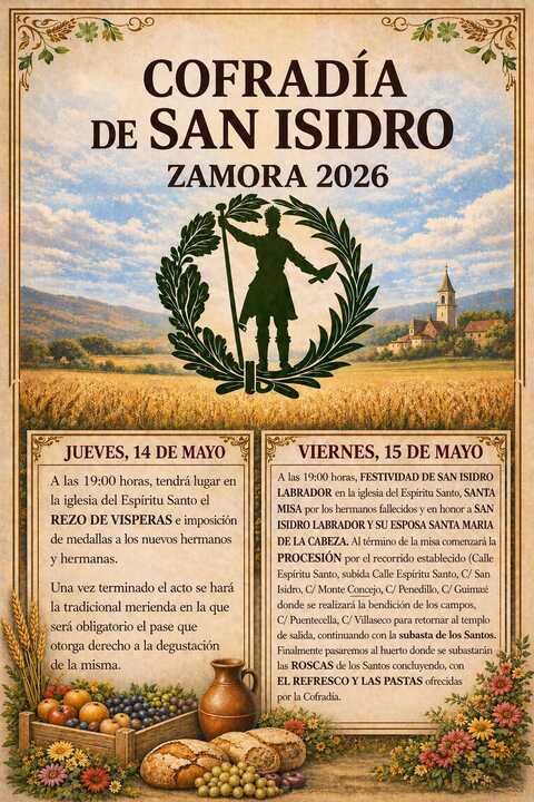Cartel Cofradía San Isidro