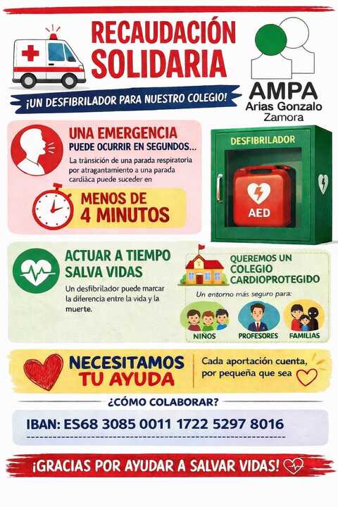 Cartel anunciador de la recaudación