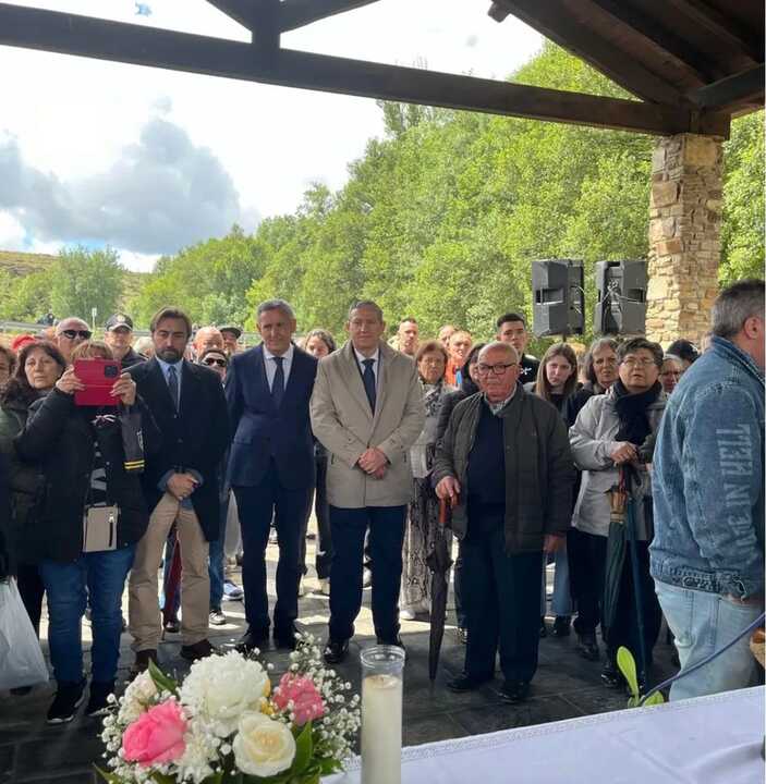 Javier Faúndez acude a la Romería de la Virgen de Fátima “La Petisqueira”- Imagen Diputación
