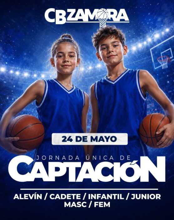 cartel Jornada de caotación CB Zamora 