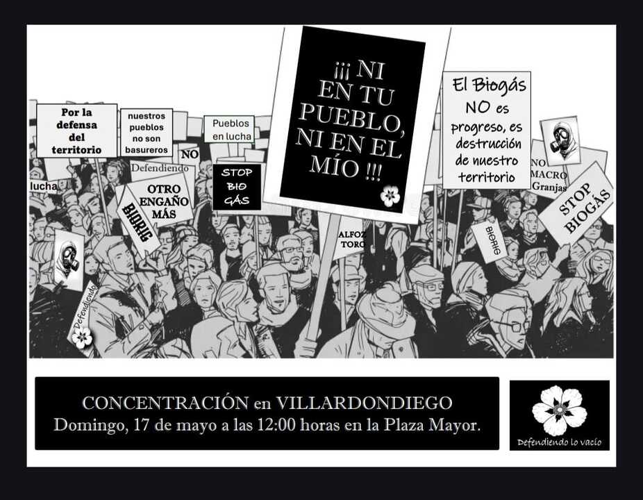concentración Villardondiego