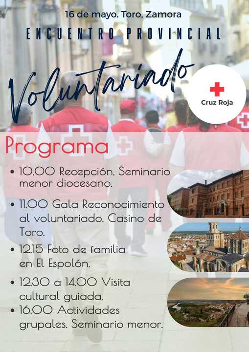Encuentro provincial de voluntariado Toro Cruz Roja Zamora