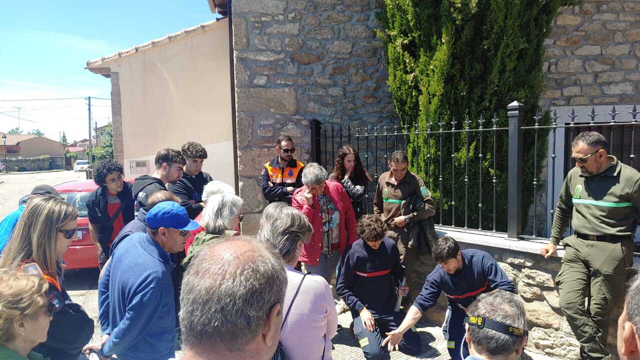 bomberos y forestales