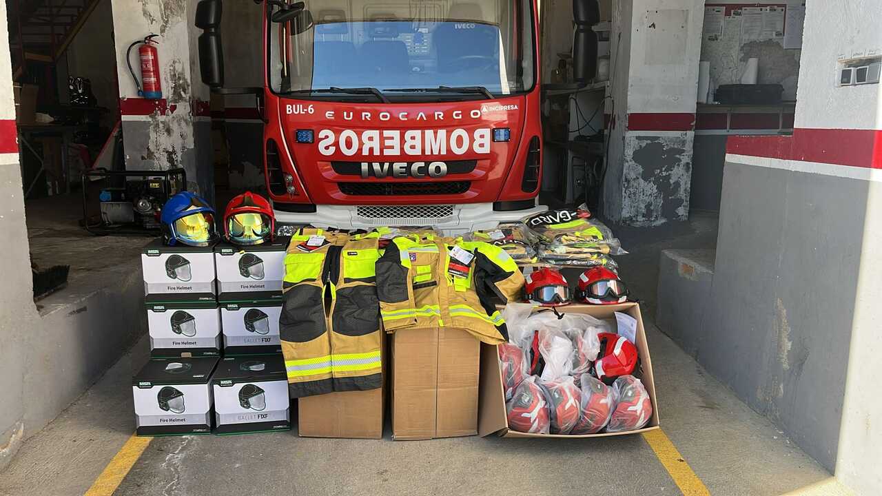 Nuevos medios materiales Bomberos de Toro