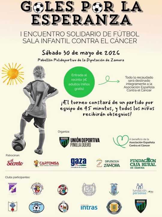 cartel Goles por la Esperanza