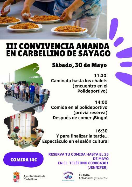 III Convivencia Ananda Carbellino de Sayago