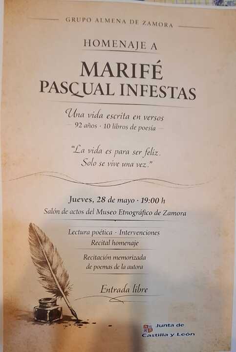 Cartel del Homenaje