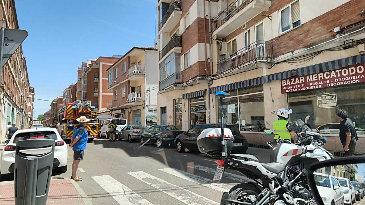 Intervención bomberos de Zamora