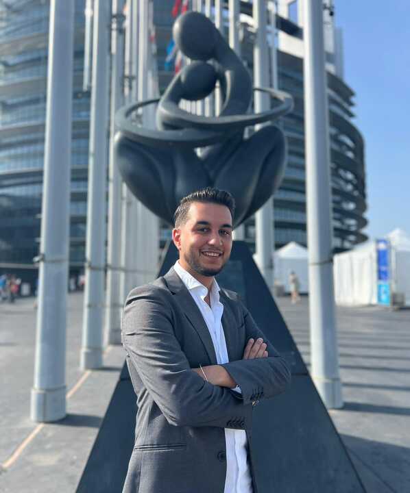 Parlamento Europeo. Participando en el European Youth Event, el mayor evento de juventud que se celebra en Europa.