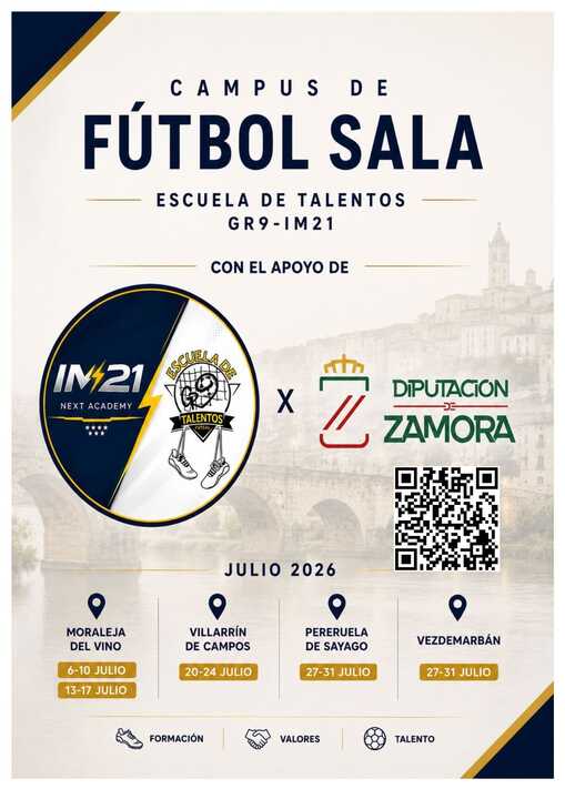 cartel campus fútbol sala