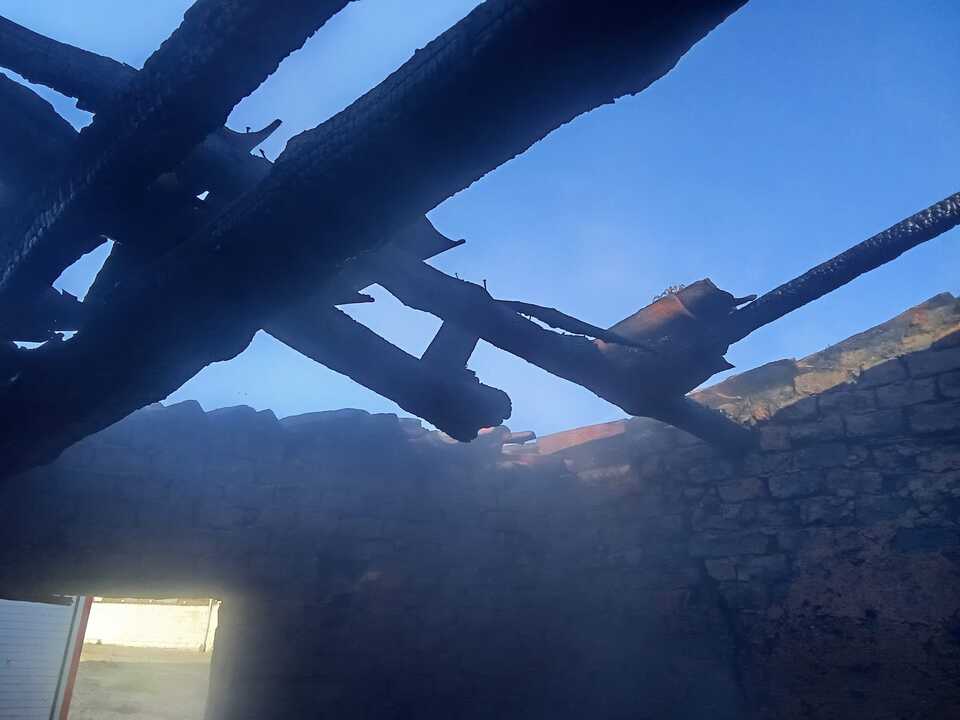 Incendio casa desahbitada Villanázar _3
