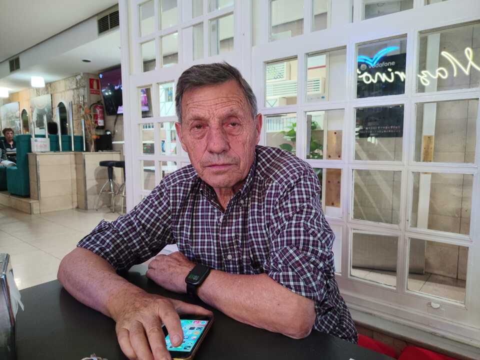 José Roncero durante la entrevista