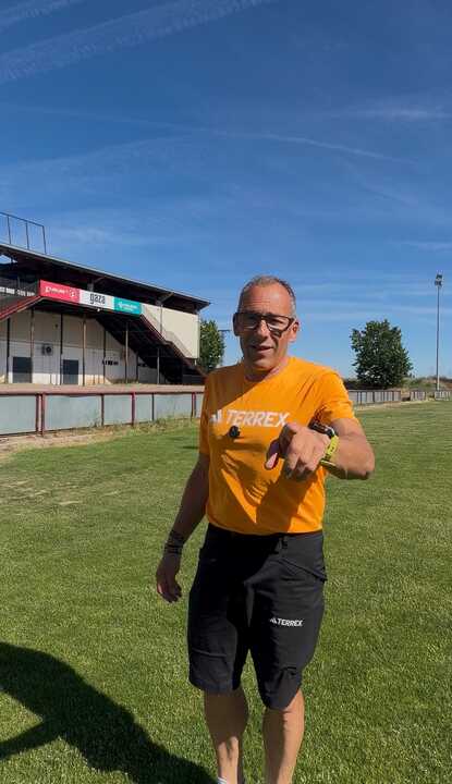 El apoyo al Zamora CF se mide en 180 vueltas: Gaspy Runner correrá 102 kilómetros junto al Ruta de la Plata