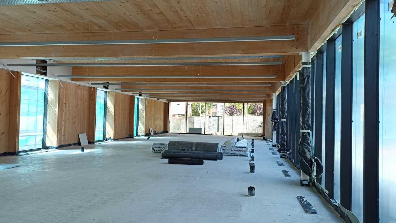 Interior del Centro Cívico de Zamora