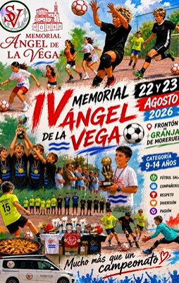 Cartel del IV Memorial Ángel Vega