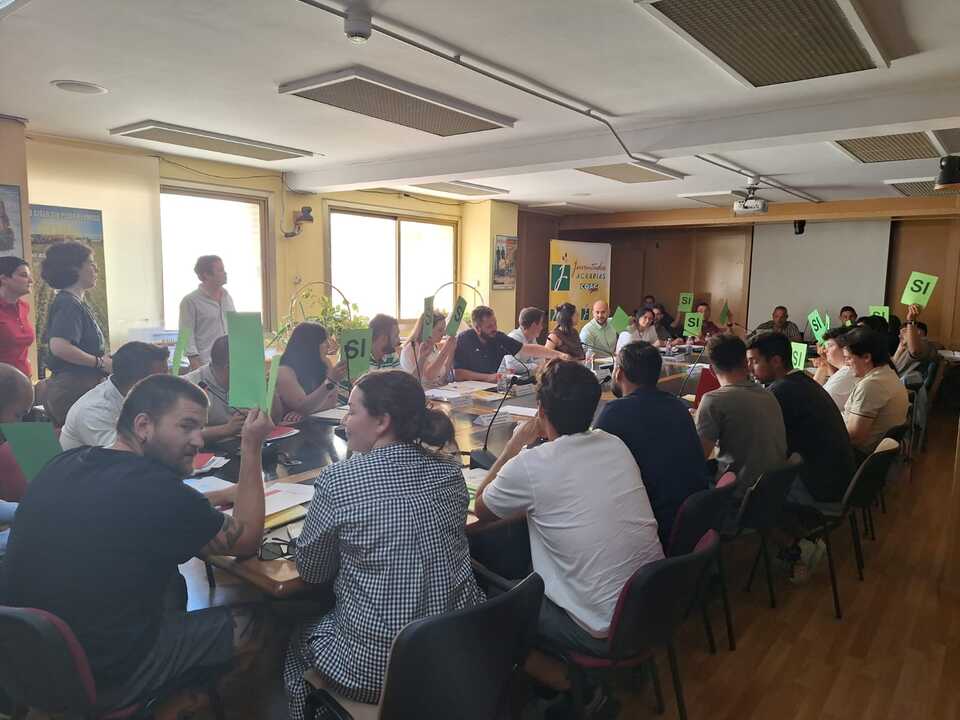 Raúl Cuerdo representa a Zamora en la Asamblea General de Juventudes Agrarias (2)
