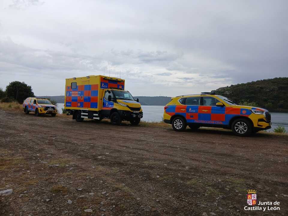 Operativo de búsqueda jóven desaparecido embalse de Ricobayo _4