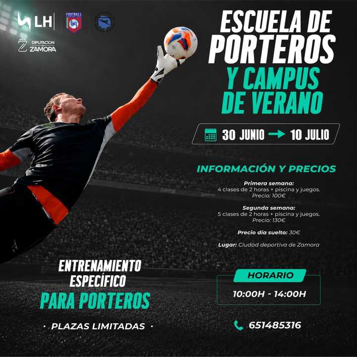 ESCUELA DE PORTEROS Y CAMPUS DE VERANO