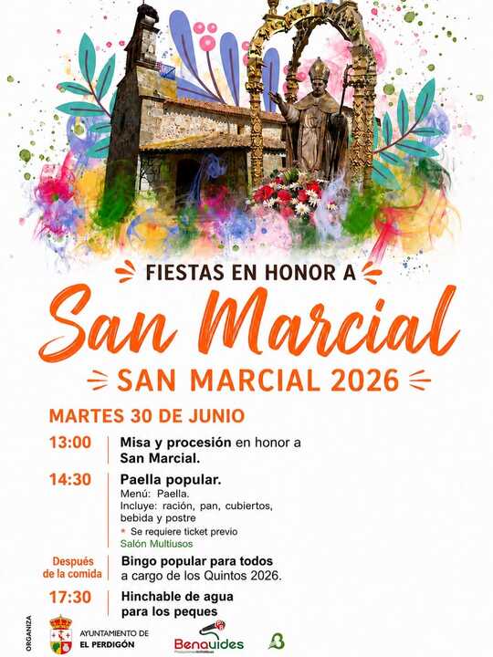 San Marcial fiestas El Pedigón