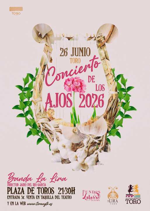 Cartel cocierto de ajos Toro