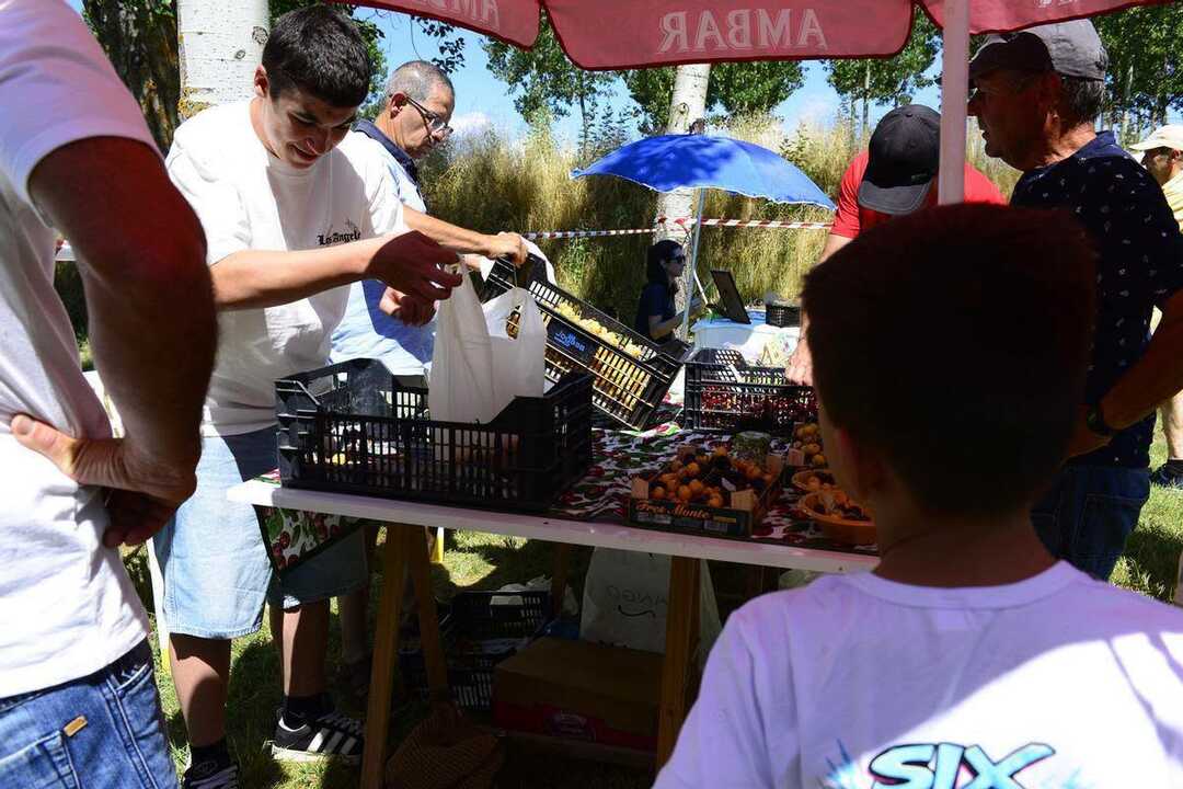 Mercado de cerezas