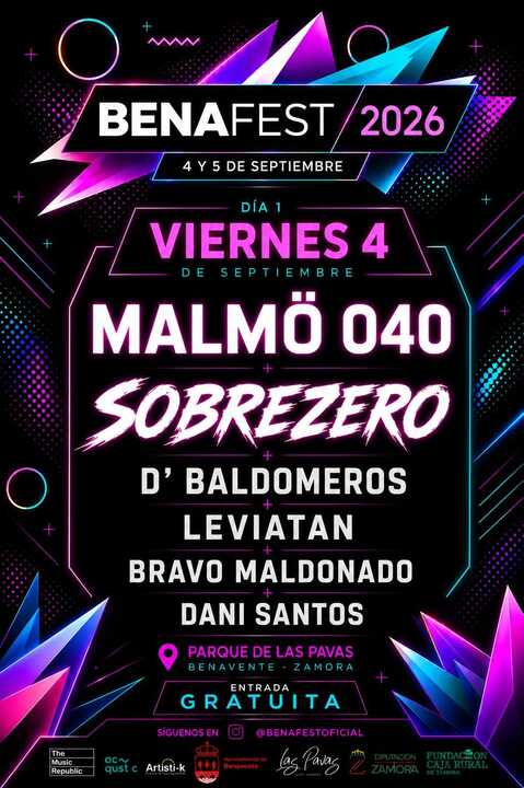 Benafest cartel viernes