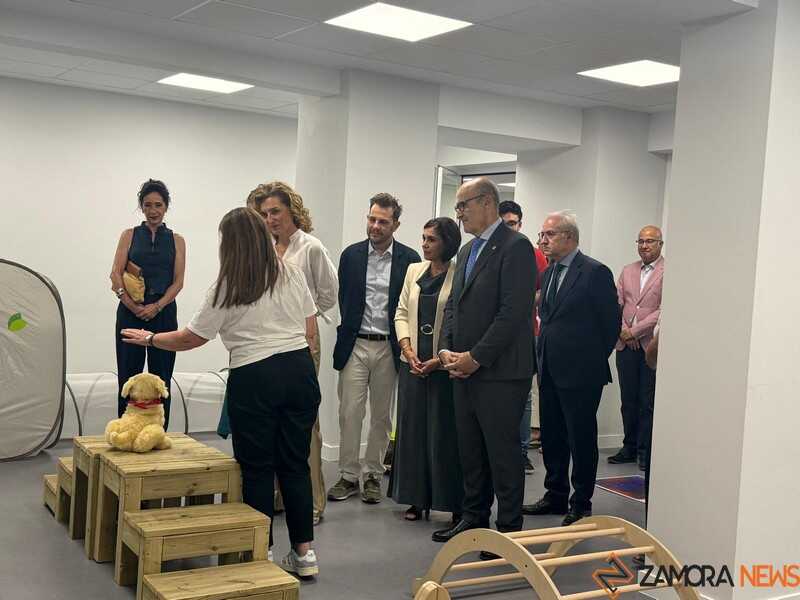 María Pardo, en el Centro Integrado de Formación Profesional Ciudad de Zamora