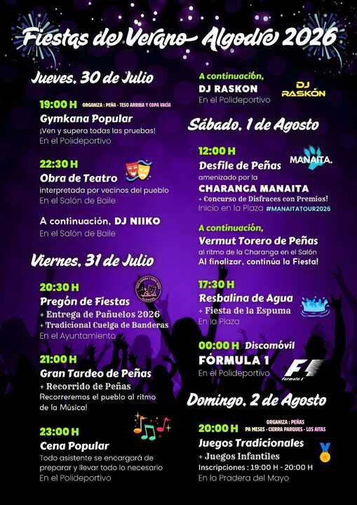 Fiestas Algodre