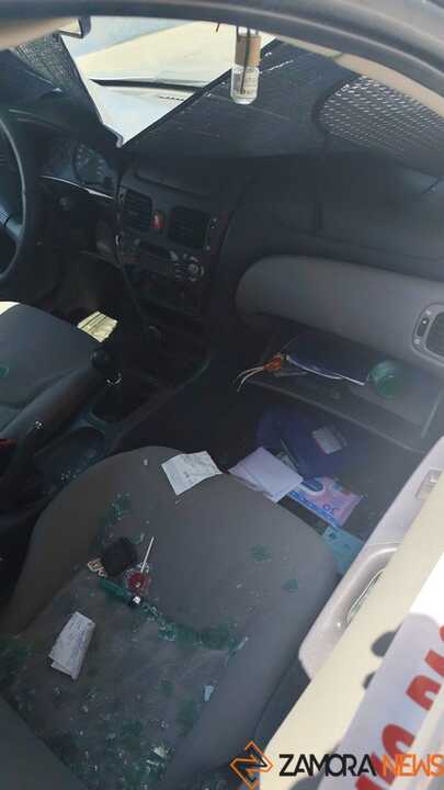 vandalismo coches bario de la Lana Zamora _2
