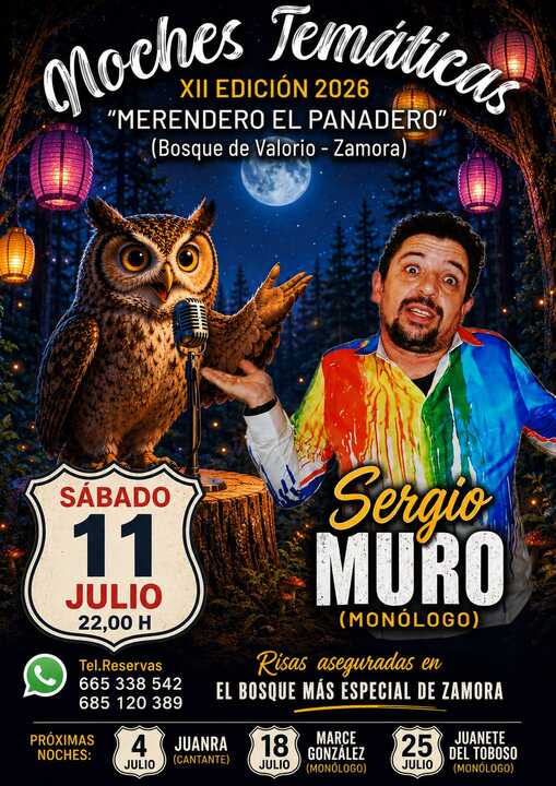 Noches temáticas El Merendero del Panadero