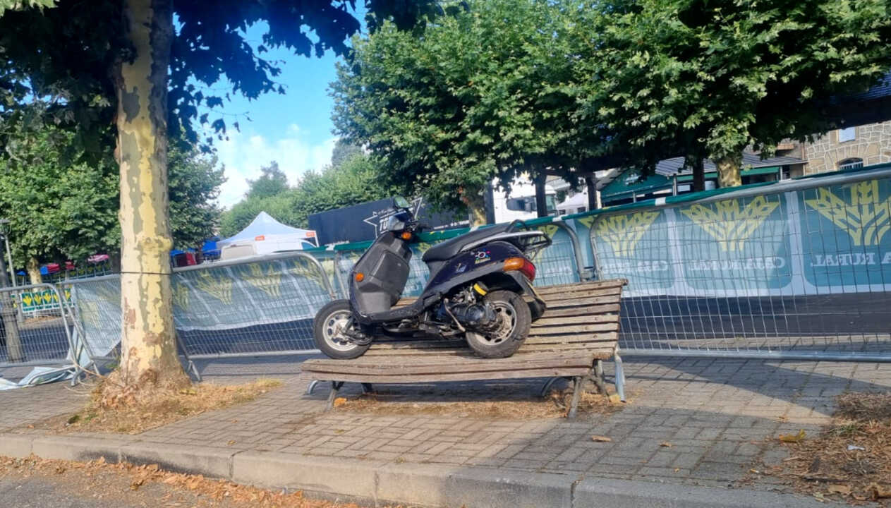 moto descanso
