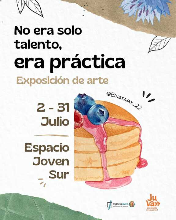 Cartel de la exposición de la ilustradora zamorana