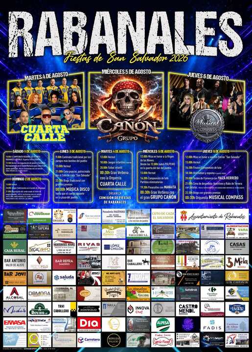 Cartl fiestas Rabanales