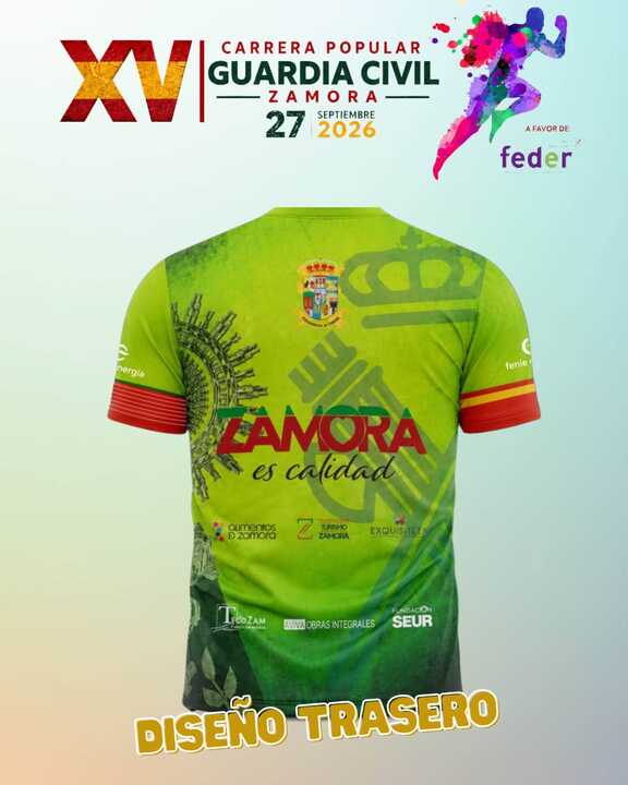 Camiseta Carrera de la Guardia Civil de Zamora 2026_2