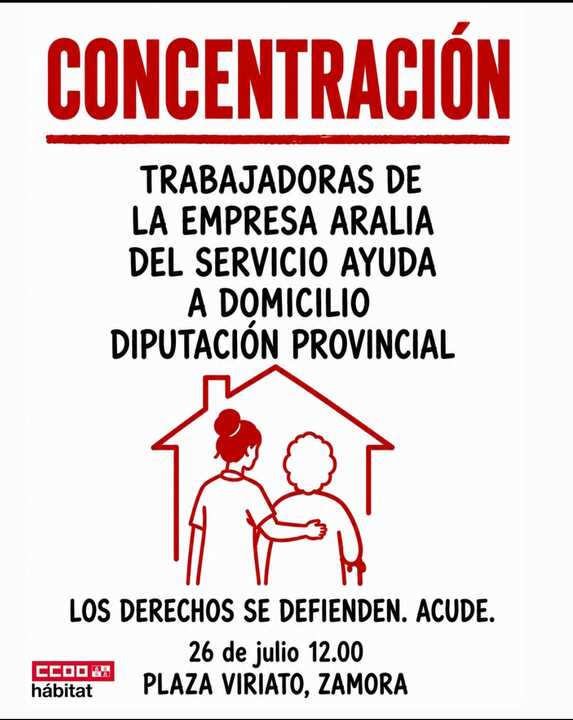Cartel de la concentración