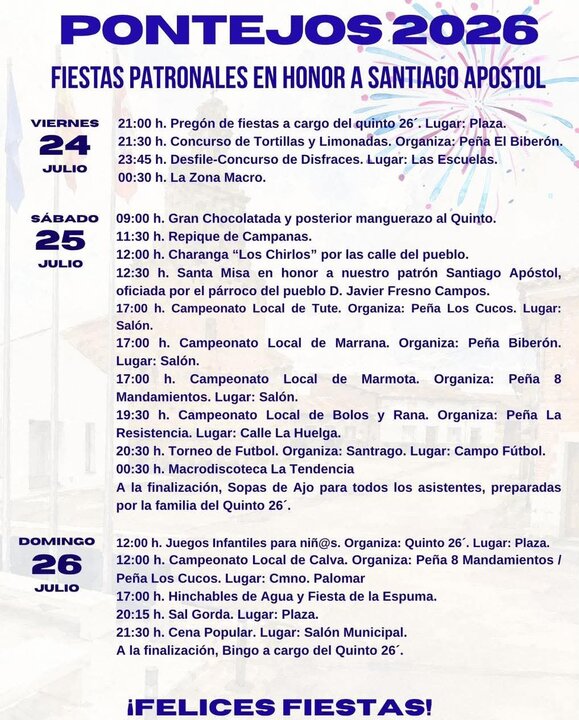 pontejos fiestas