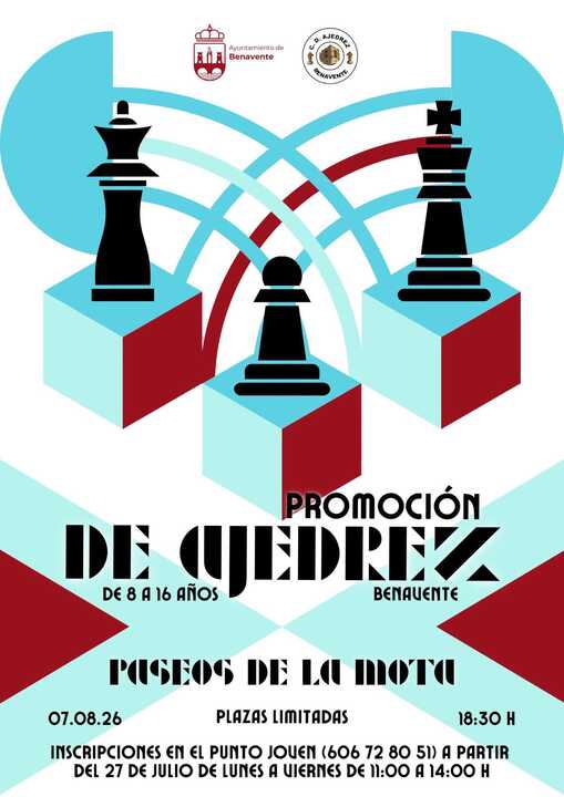 Promoción de Ajedrez en Benavente