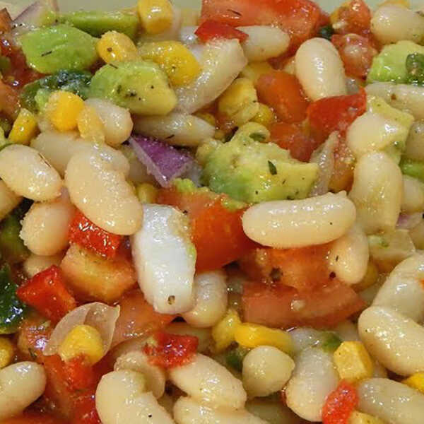 ensalada de alubias