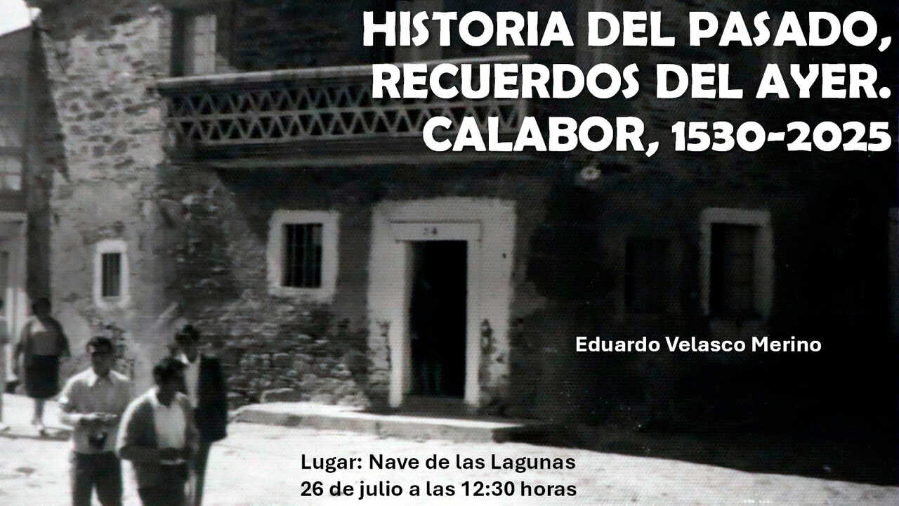 Cartel informativo de las conferencias