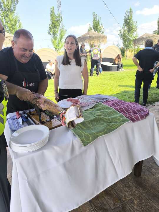 cortador de jamón alaejos ruedas raras