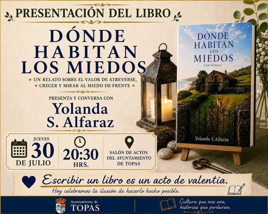 Cartel presentación del libro