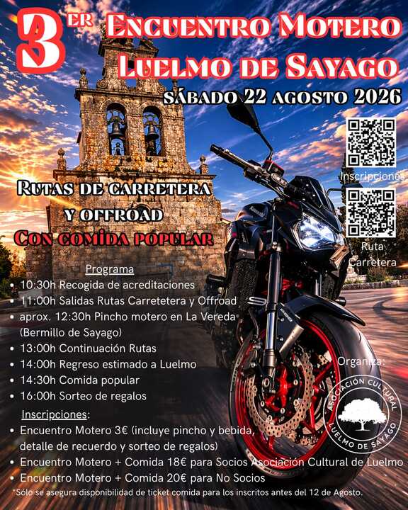 III Encuentro Motero Luelmo de Sayago